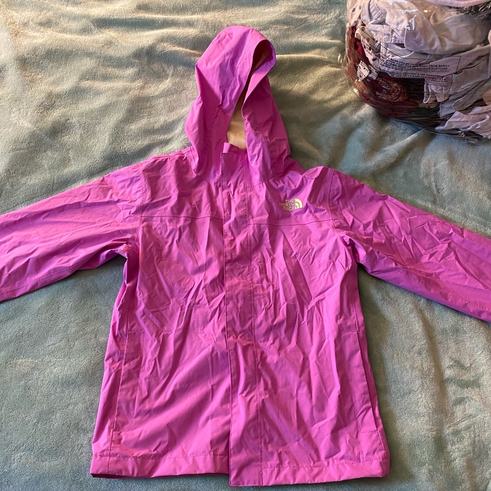 The north face rain jacket